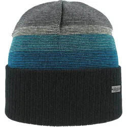 Eisglut Unisex Casper Merino Mütze - STK - SCHWARZ/FJORD
