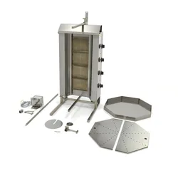 Big-Gastro Dönergrill / Gyrosgrill - 4 Brenner max. 60 kg