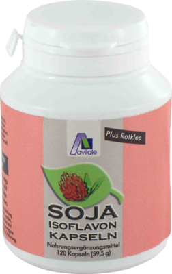Avitale GmbH SOJA ISOFLAVON Kapseln 60 mg+E 59,5 g 01055374