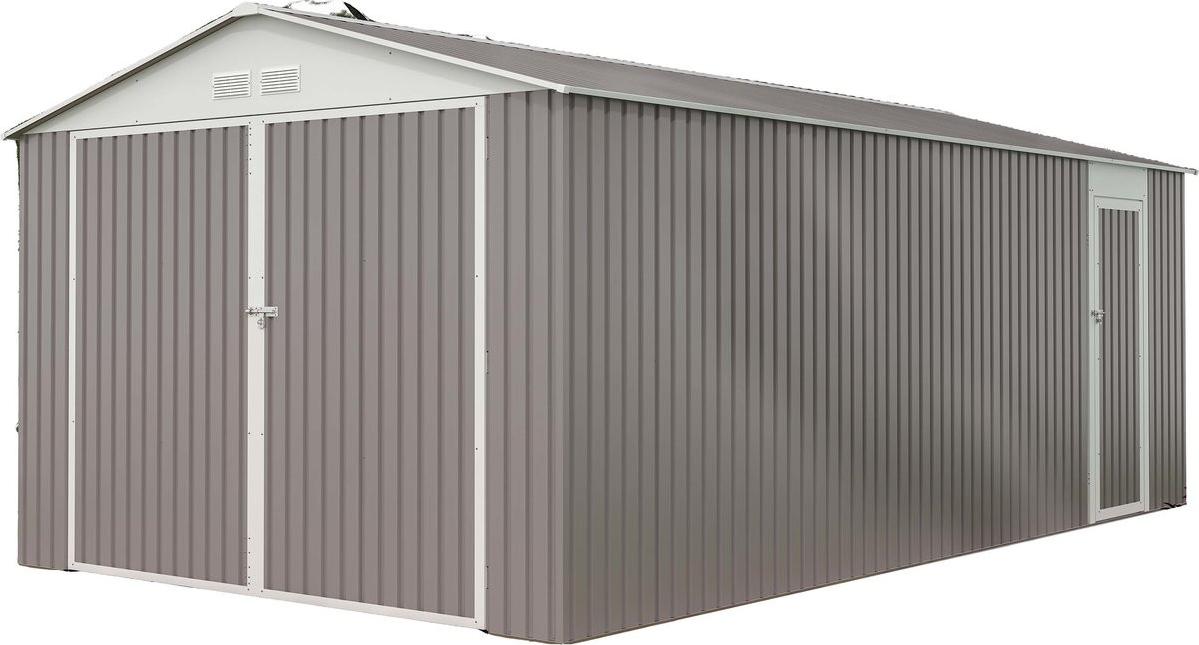 Metallgarage "Nevada" mit Flügeltür - 18,56 m²