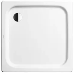 Kaldewei DUSCHPLAN 542 Duschwanne 440500011001 80 x 80 cm mit Invisible Grip, glänzend, alpinweiß