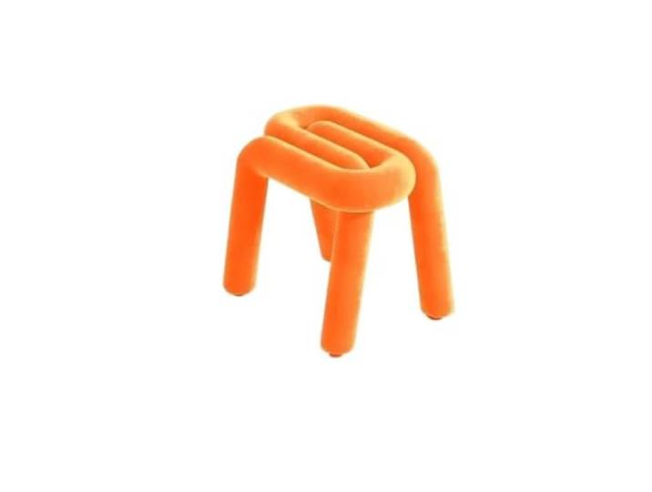Zymjzbetic Schminkhocker Make-up-Hocker, Maniküre-Stuhl, Schminkstühle Dressing Schlafzimmermöbel Hocker Flur Ottomane Fußstütze Modern Fleece(Color 4)