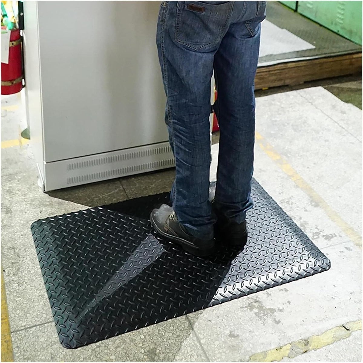 Ergonomische Anti-vermoeidheidsmat voor professionals - Zwart - Dikte: 3 cm