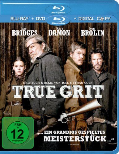 Ethan Coen - True Grit (inklusive DVD + Digital Copy) [Blu-ray] - Preis vom 09.10.2026 07:28:09 h