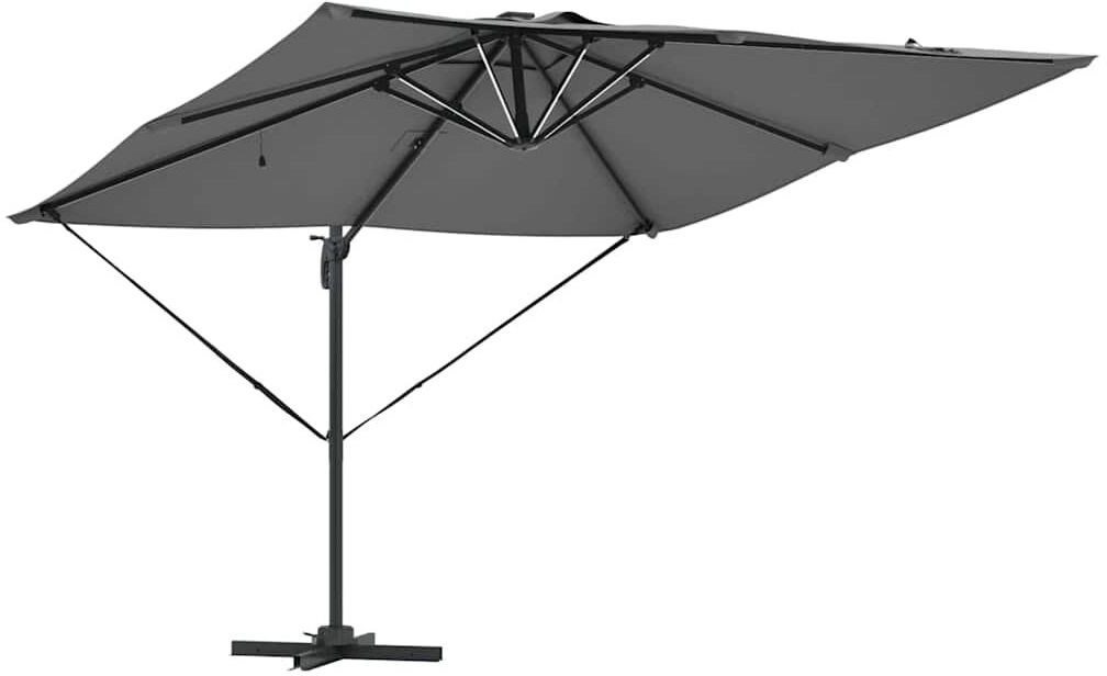Brayden Studio Cantilever Parasol Anthracite 270cm H x 285cm W x 285cm D