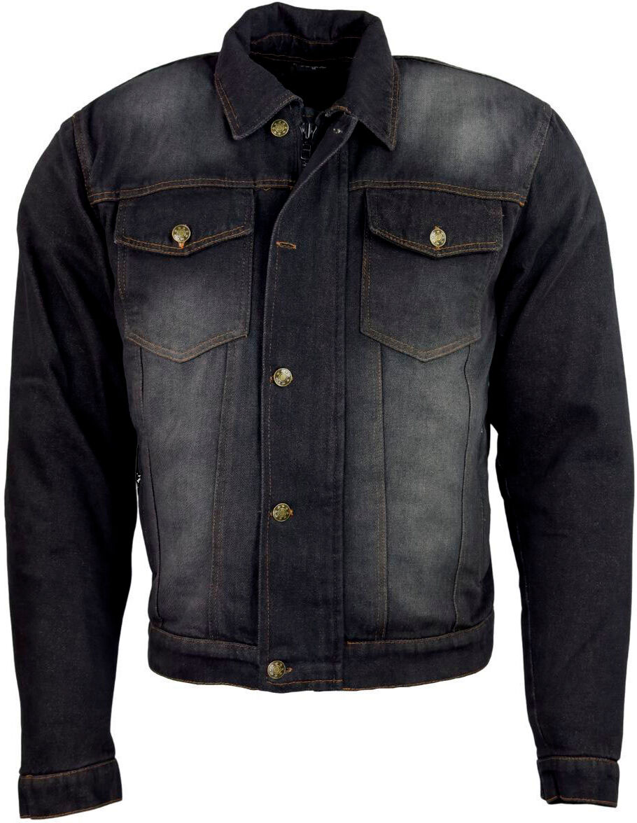 Motorradjacke ROLEFF "Jeans Aramid" Gr. S, schwarz, Jacken, S, Obermaterial: 100% Baumwolle. Innenfutter: 100% Aramid, Motorradjacke, 6 Taschen