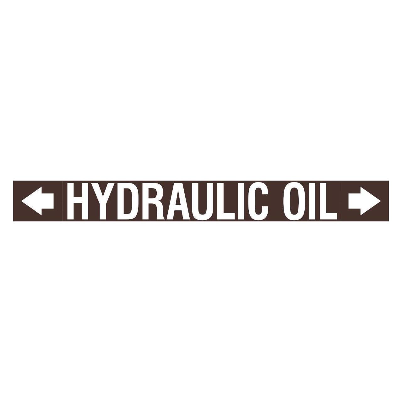 Brady ASME - Rohrmarkierer - Hydraulic Oil (ASMEPM-100X920MM-HYDRAULIC OIL)
