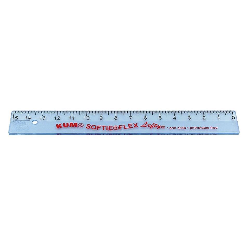 Kum Plastiklineal Softie Flex 15 cm (15 cm, Kunststoff) (902.01.19)