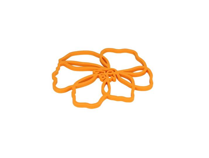 Tools2Cook - Siliconen Onderzetter Poppy Orange