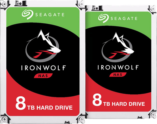 Seagate Ironwolf 8TB Duo Pack