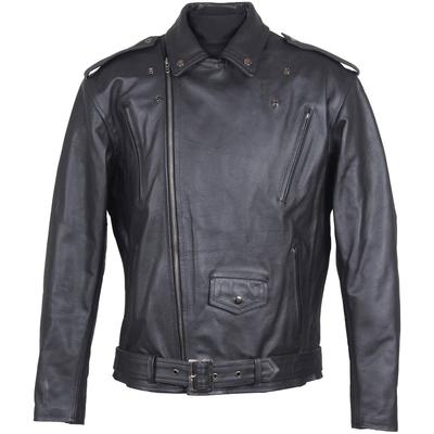 Motorradjacke ROLEFF "RO 666" Gr. XXL, schwarz, Jacken, XXL, Obermaterial: 100% Büffelleder. Innenfutter: 100% Polyester, 6 Taschen