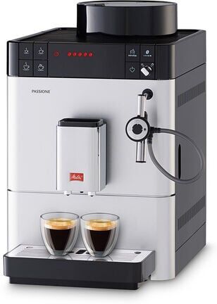 Expresso Broyeur Melitta Caffeo Passione F530-101 Argent Cappuccinator  - MaxiCoffee