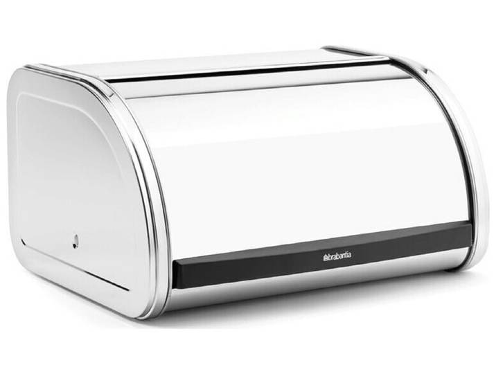 Brabantia Rollbrotkasten, Medium - Brilliant Steel, 26.5 x 31.6 x 17.3 cm