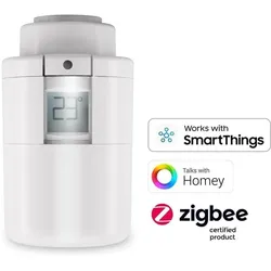Popp POPZ701721 - Smart Thermostat (Zigbee), Thermostat, Weiss