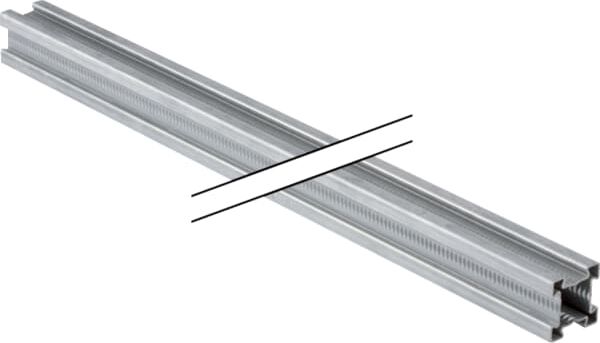 Profilé Geberit GIS 461000251 500 cm, galvanisé