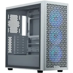 Cooler Master CoolerMaster Geh Elite 502 WHITE (ATX, ITX, mATX), PC Gehäuse, Weiss