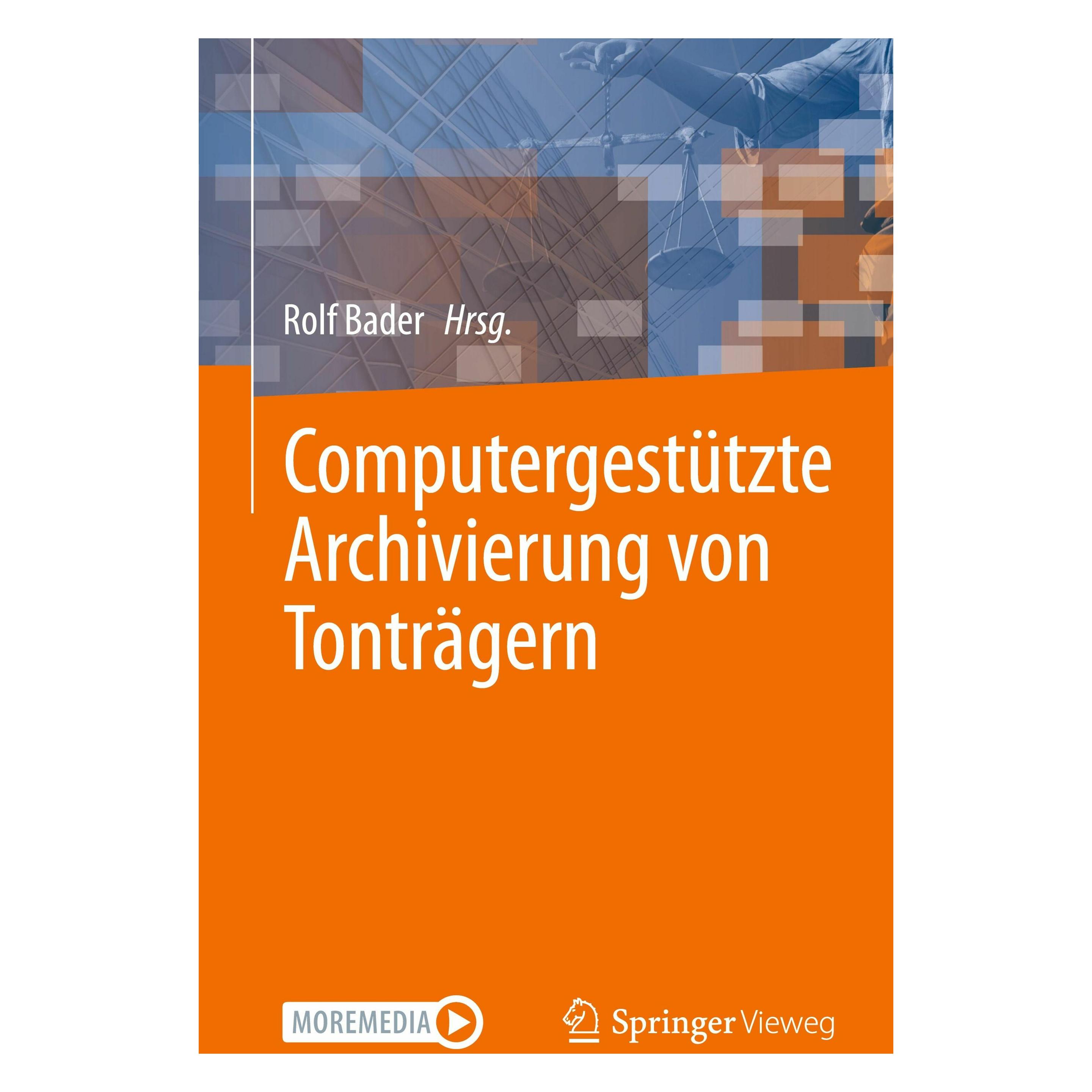 Springer Computergestützte Archivierung von Tont (Deutsch, Hardcover, Rolf Bader) (9783031496394)