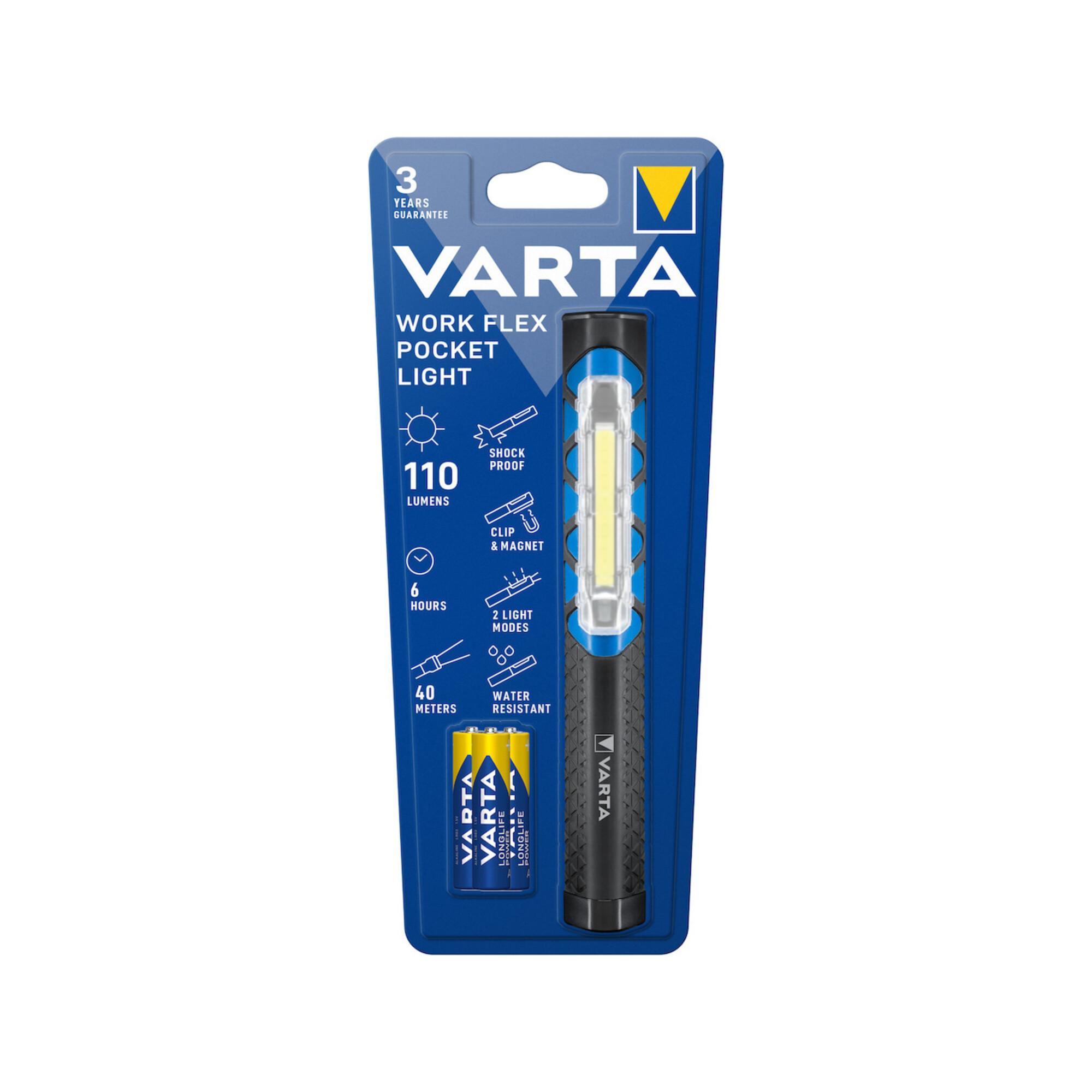 Varta Arbeitsleuchte Work Flex Pocket Light 17647101421)