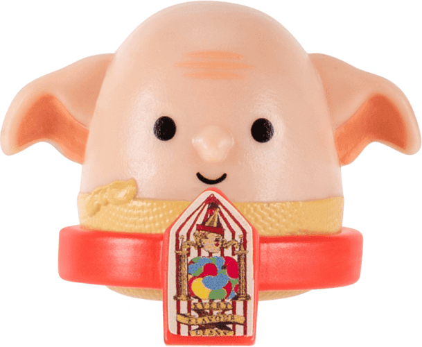Squishmallow Squish-A-Longs Harry Potter 6 Figure Pack Style 2 Wave1 - 1 inch Mini-Figures - Collectible Toy Figures for Kids