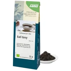 EARL Grey schwarzer Tee Blatt-Tee Bio Salus 75 g