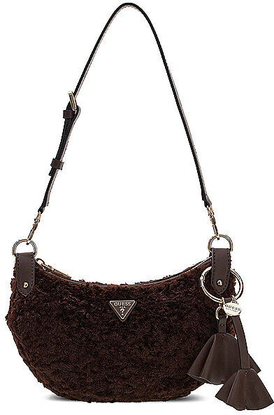 Guess Tasche - Schultertasche KATIE braun EG