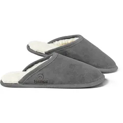 Fellhof Lammfellpantoffel Trendy 40/41 | grau - grau