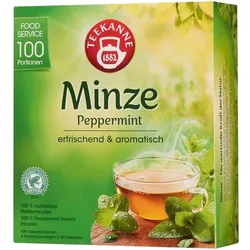 TEEKANNE Kräutertee »Pfefferminze« 100 Stück Tassenportion grün