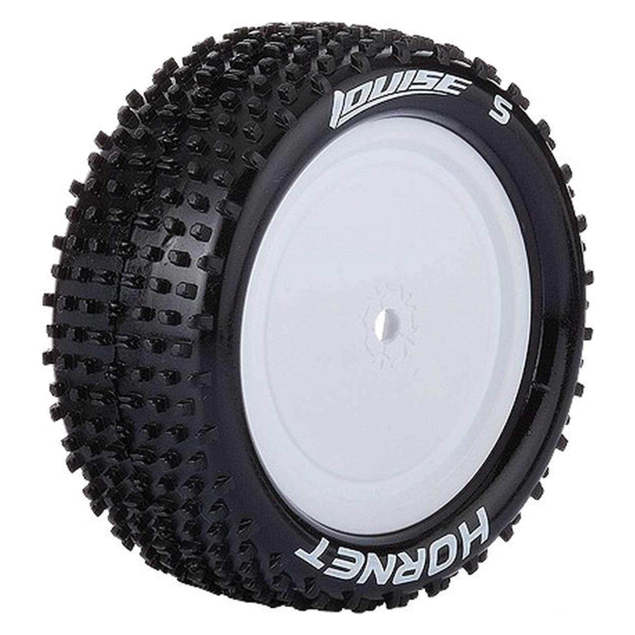 Louise E-Hornet Reifen supersoft auf 2.2 Felge weiss 12mm (2) (LOUT3170VWKF)