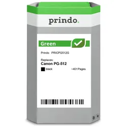 Prindo, Druckerpatrone, kompatibel mit Canon PG-512 (BK)