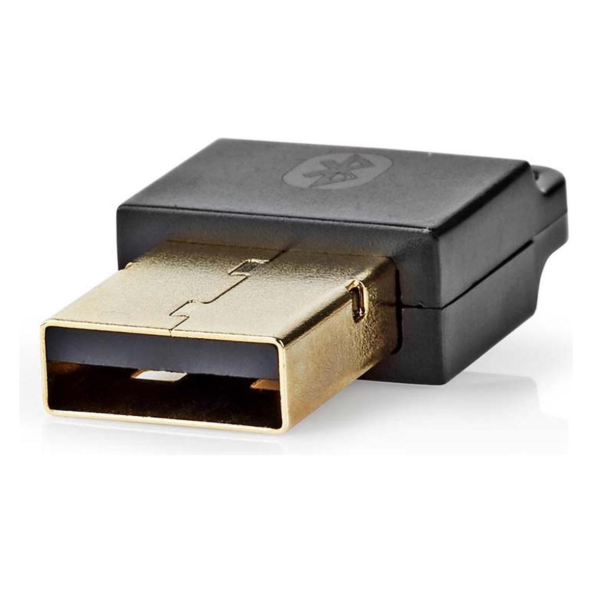 Nedis Bluetooth-Dongle | 5.1 | Bluetooth / USB | 20 m (Sender & Empfänger) (BLDO100V5BK)