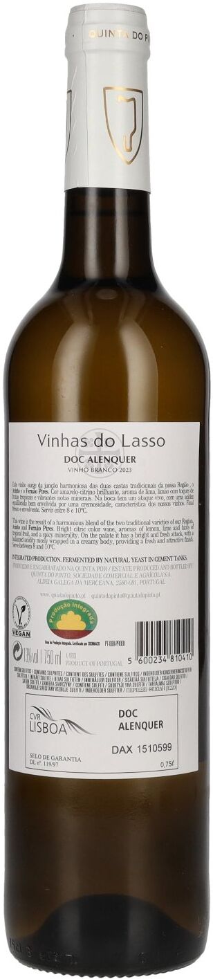 Vinhas do Lasso COLHEITA SELECCIONADA White Branco DOC Alenquer 2023 13% Vol. 0,75l