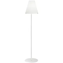 ROSSINI ILLUMINAZIONE Gloria Stehleuchte – Stehleuchte aus dreischichtigem satinweißem Glas und mattweißer Struktur E27 IP20 75W – Rossini-Gruppe