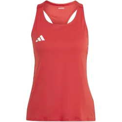 adidas adizero Essentials Lauf-Tanktop Damen IT1822 - team power red 2 L