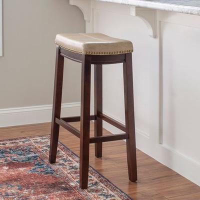Linon Home Decor Products Ryedale Bar Stool Bar, Bar, Beige