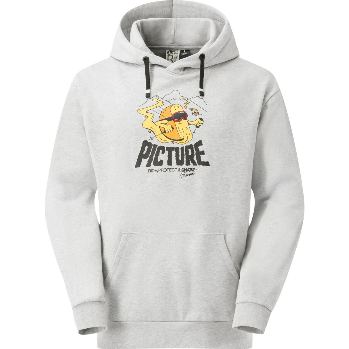 Picture Cheasy Hoodie melange (A) XXL MSW0514AGrey MelangeXXL