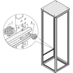 Schroff Montagematerial, Serverschrank Zubehör