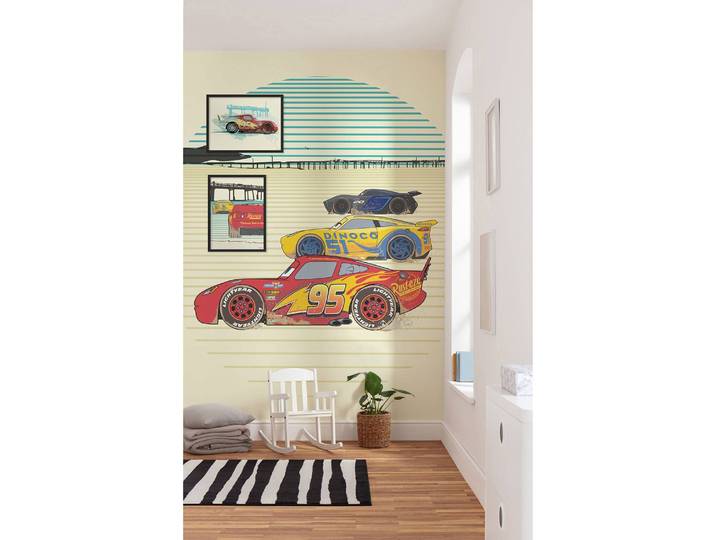 Vlies Fototapete Cars Stream Lines 200 x 280cm Multicolor