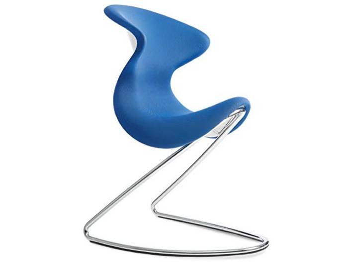 aeris OYO Schaukelstuhl – Einzigartiger Sattelstuhl für 3 Sitzpositionen – Design Lounge-Chair – ergonomischer Schwingstuhl für Wohn- und Esszimmer – bequemer Lesestuhl