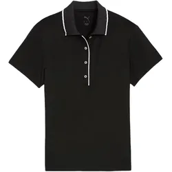 Puma Polo Cloudspun Bridges, kurzarm, schwarz