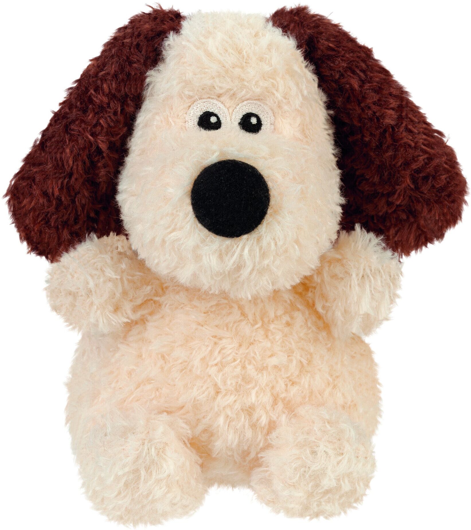 Aurora Palm Pals Gromit Wallace ; Gromit 13cm Plush Toy - Cream-Coloured, Officially Licensed