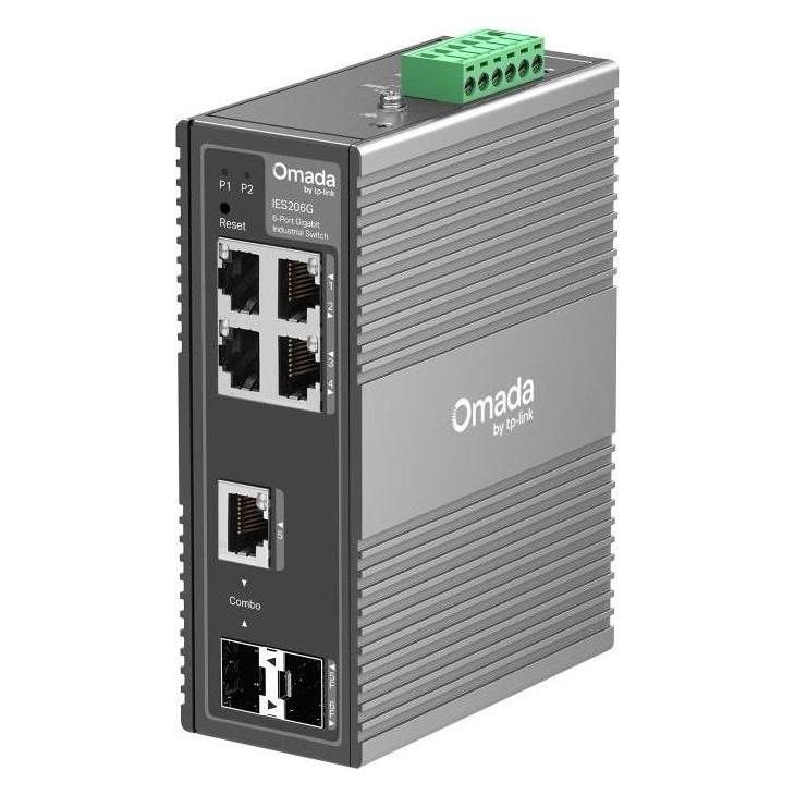 TP-Link IES206G - Omada 6-Port Gigabit Industrie-Switch mit einfacher Verwaltung (6 Ports) (IES206G)