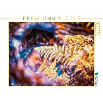 CALVENDO Puzzle Ein Motiv aus dem Kalender Farne vom Licht umtanzt | 1000 Teile Lege-Größe 64x48cm Foto-Puzzle für glückliche Stunden