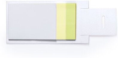 Bloc-notes personnalisé Novich carton blanc