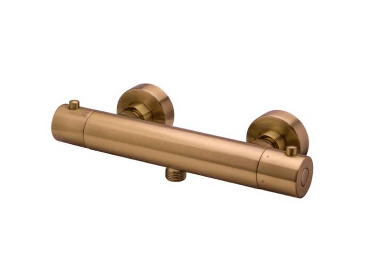 Essebagno Luisa mitigeur douche thermostatique cuivre brossé
