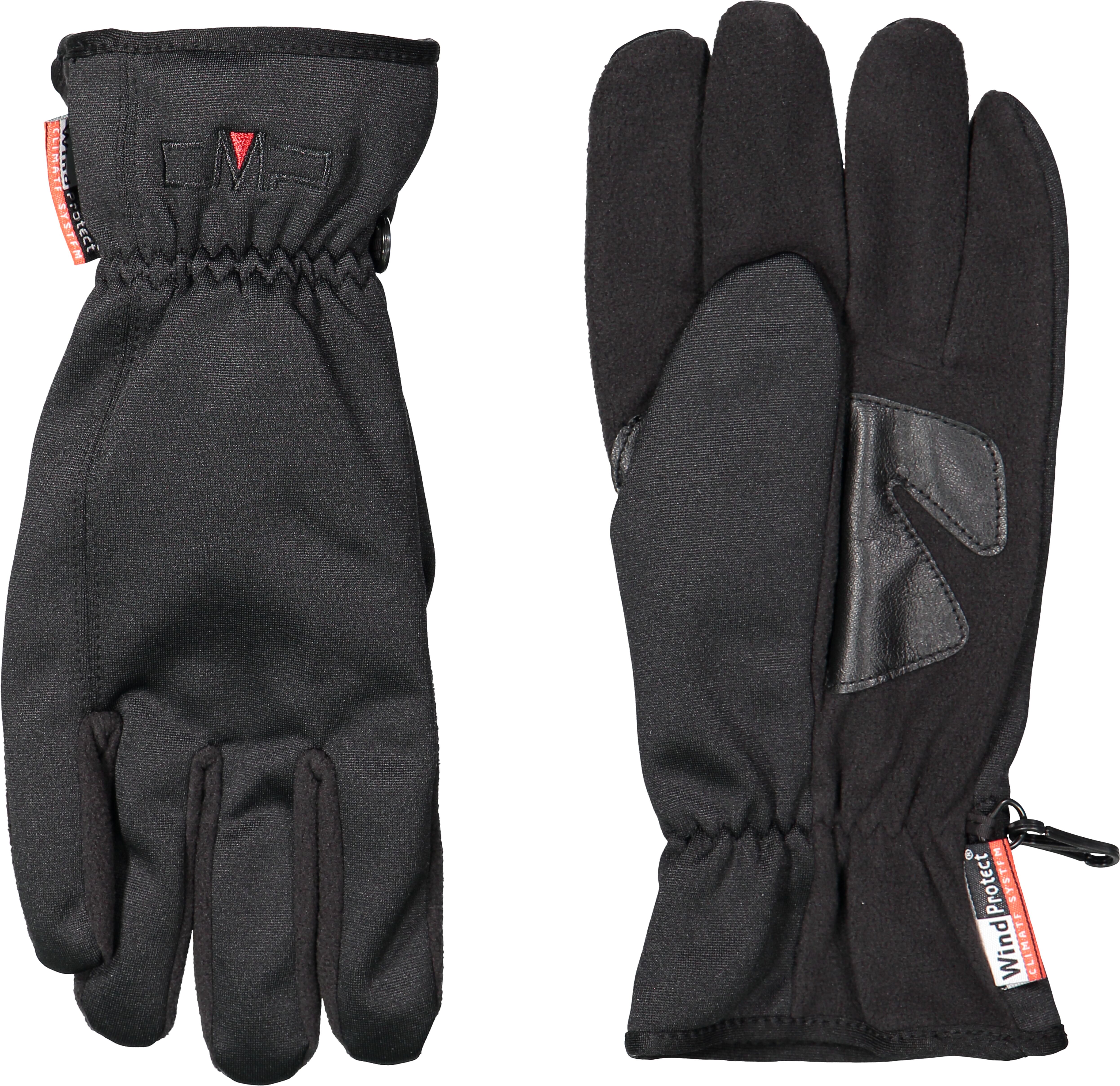 Multisporthandschuhe CMP "MAN SOFTSHELL GLOVES", Herren, Gr. M, schwarz, Kunstfaser, Handschuhe Multisporthandschuhe, für vielseitige sportliche Aktivitäten geeignet, sportlicher Stil schwarz M