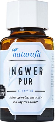 NaturaFit GmbH NATURAFIT Ingwer Kapseln 33 g 11016369