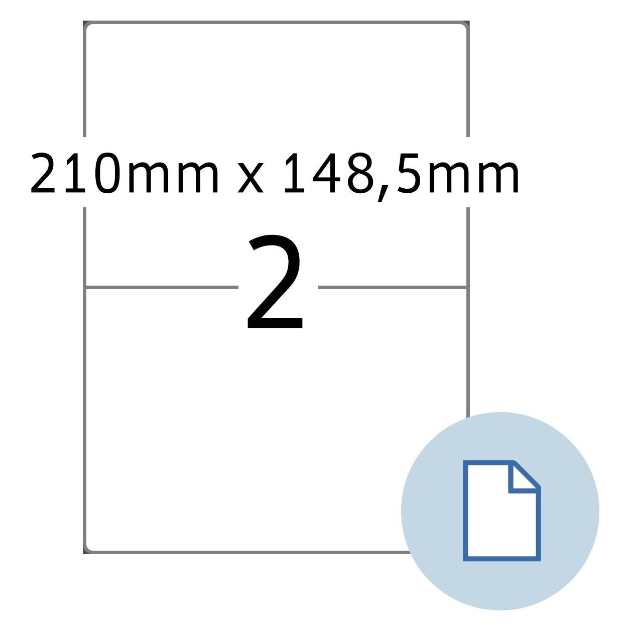 Herma Wetterfeste Versandetiketten A4 (58102)