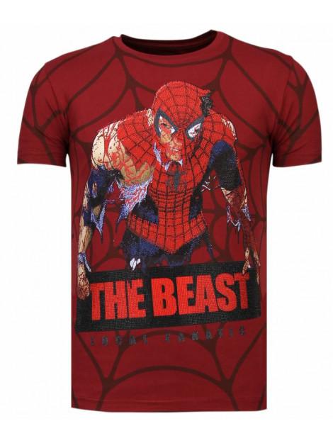 Local Fanatic The beast spider rhinestone t-shirt