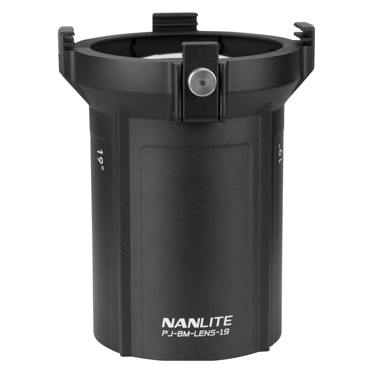 Nanlite 19° Linse zu Bowens Mount Projektionsaufsatz (PJ-BM-LENS-19)
