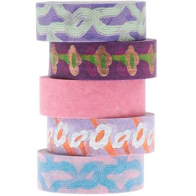 Tape Set Shrooom, Pfifferlinge MIX, 5 Stk, 1,5 cm x 10 m